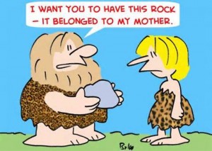 rock cartoon